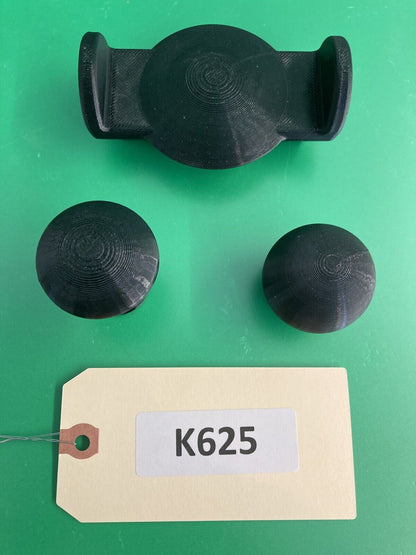 4" U-Shaped Joystick Knob, 1 Ball Shaped & 1 Mushroom Shape for Powerchair #K625
