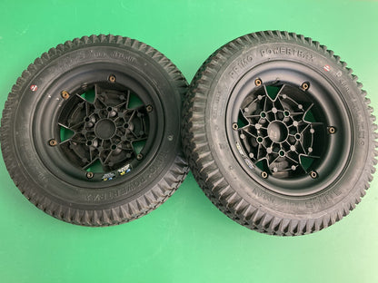Drive Wheel Assembly for Quantum 4Front & Edge 3 Powerchairs -FULL TREAD* #K328