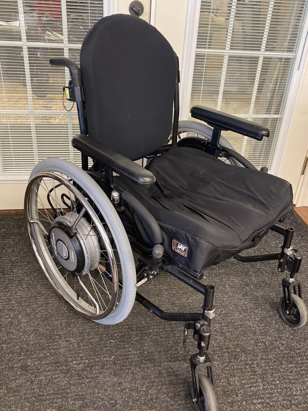 Yamaha Sunrise Quickie 24"x1 3/8" Power Assist Xtender Wheelchair Wheels #K696