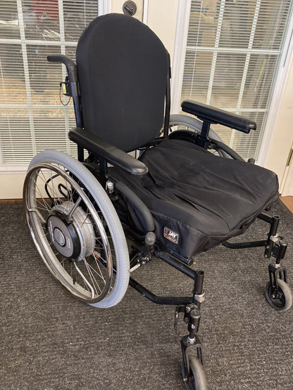 Yamaha Sunrise Quickie 24"x1 3/8" Power Assist Xtender Wheelchair Wheels #K696