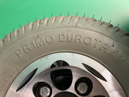 Flat Free Drive Wheel Assembly for Invacare Pronto Power Wheelchairs #J639