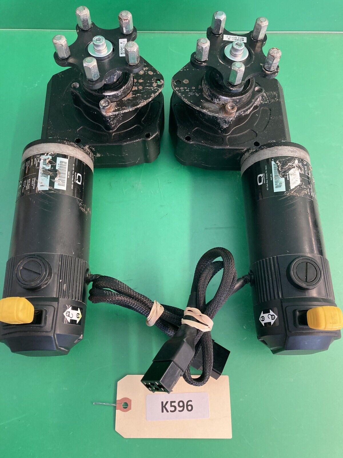 Left & Right Motors for The Quantum Q6 Edge 3 Power Wheelchair #K596