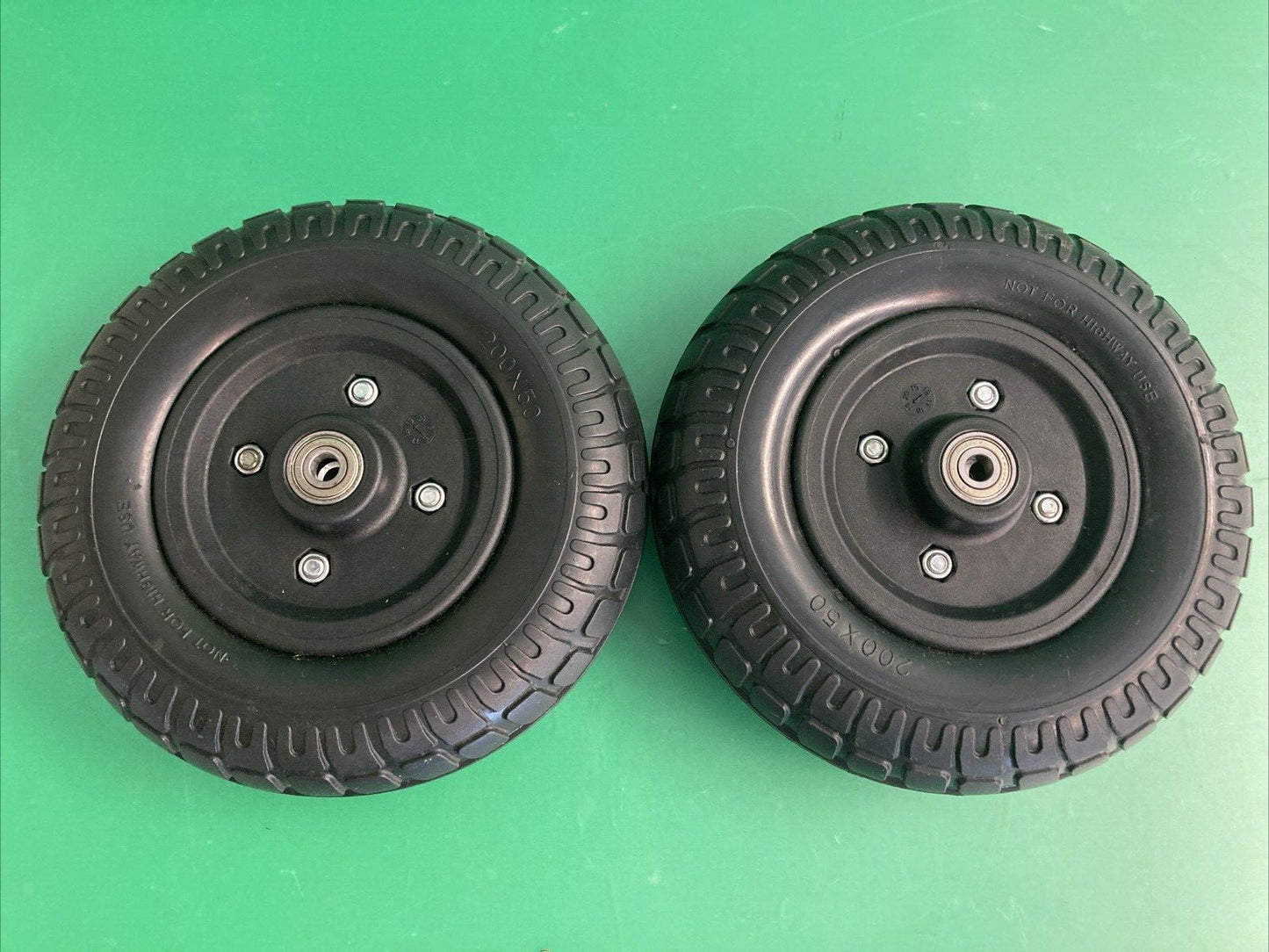 Set of 2 Caster Wheels for the Merits Regal P310 Power Wheelchair #K087