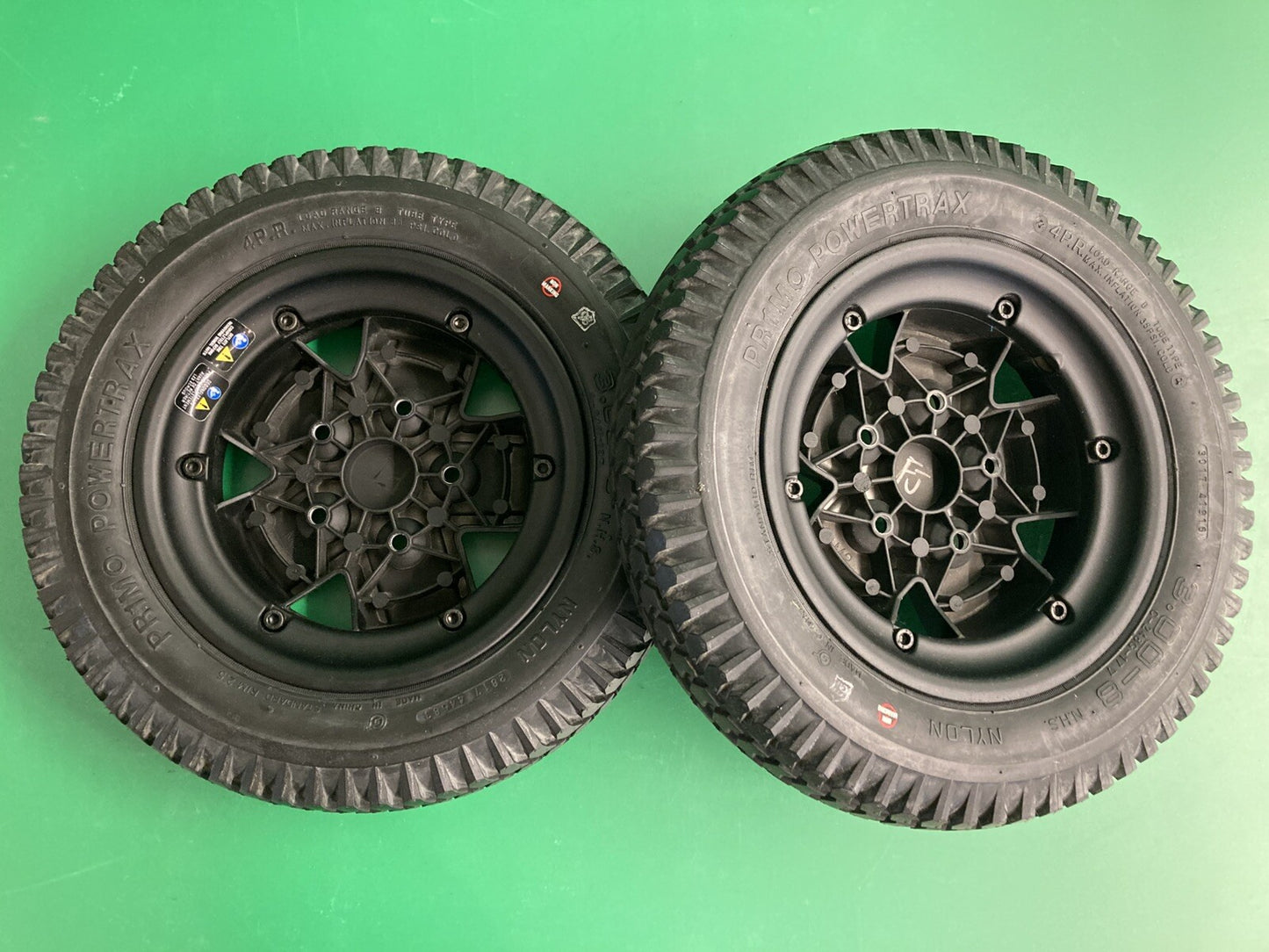 Drive Wheel Assembly for Quantum 4Front & Edge 3 Powerchairs -FULL TREAD* #K393