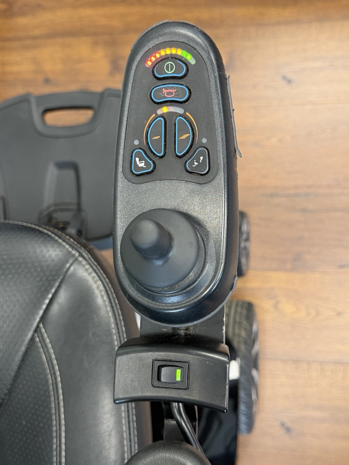 Pride Jazzy Air 2 Power Wheelchair w\ 12" Elevate Height ~300LB Capacity #LM7623