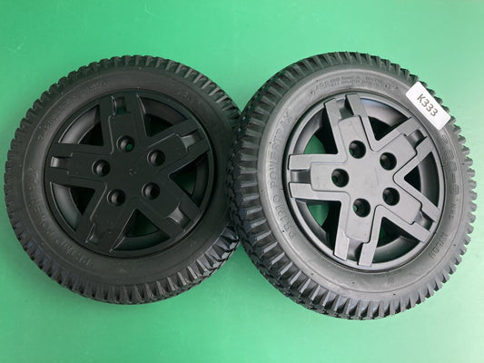 Drive Wheel Assembly for Quantum 4Front & Edge 3 Powerchairs -FULL TREAD* #K333