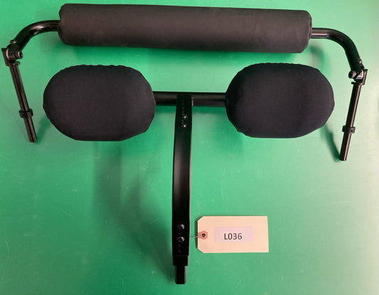 TRU-Balance 3 Knee block & Chest Bar Support for Quantum Wheelchair -Mint* #L036
