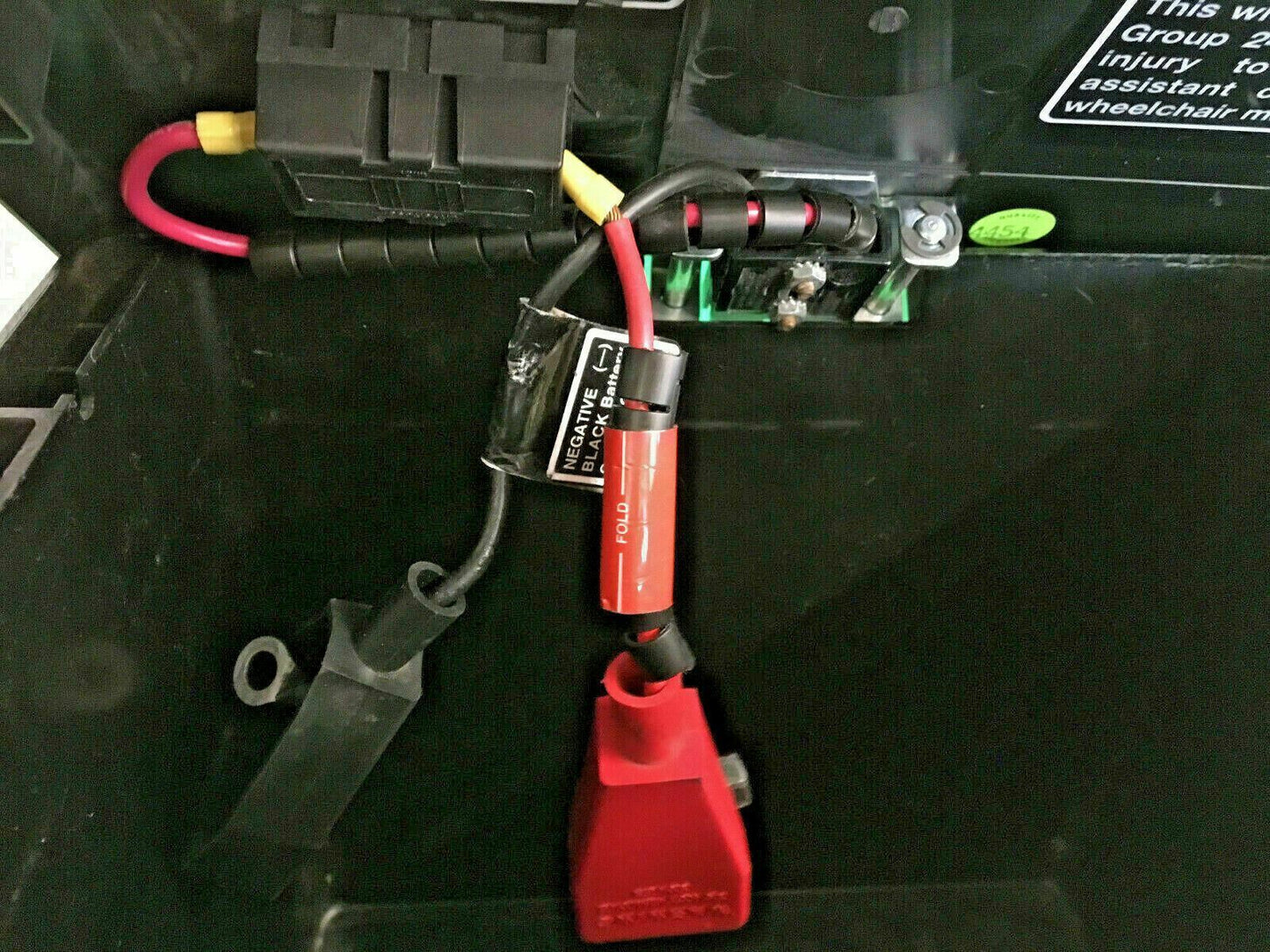 Invacare Battery Boxes w/ Wiring Harness for Invacare Ranger X Powerchair #E200