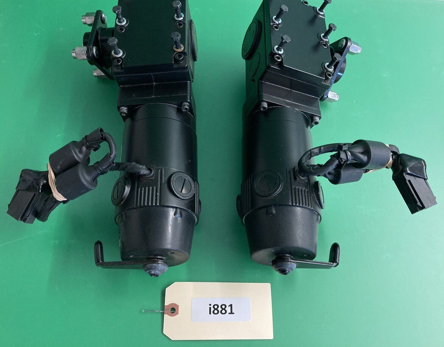 Left & Right Motors for Quickie QM-710 Power Wheelchair 107247 / 107248 #i881