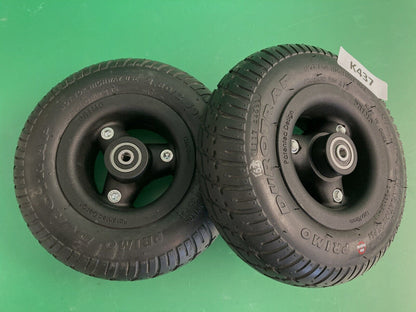 Set of 2 Rear Caster Wheels for the Quantum 4Front Power Wheelchair #K437