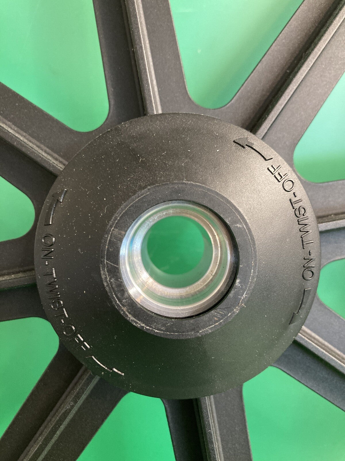 24" x 1 3/8" Solid Flat Free Wheels for Motion Composites Wheelchairs #K775