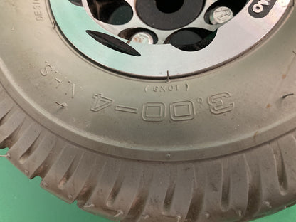 Flat Free Drive Wheel Assembly for Invacare Pronto Power Wheelchairs #J639
