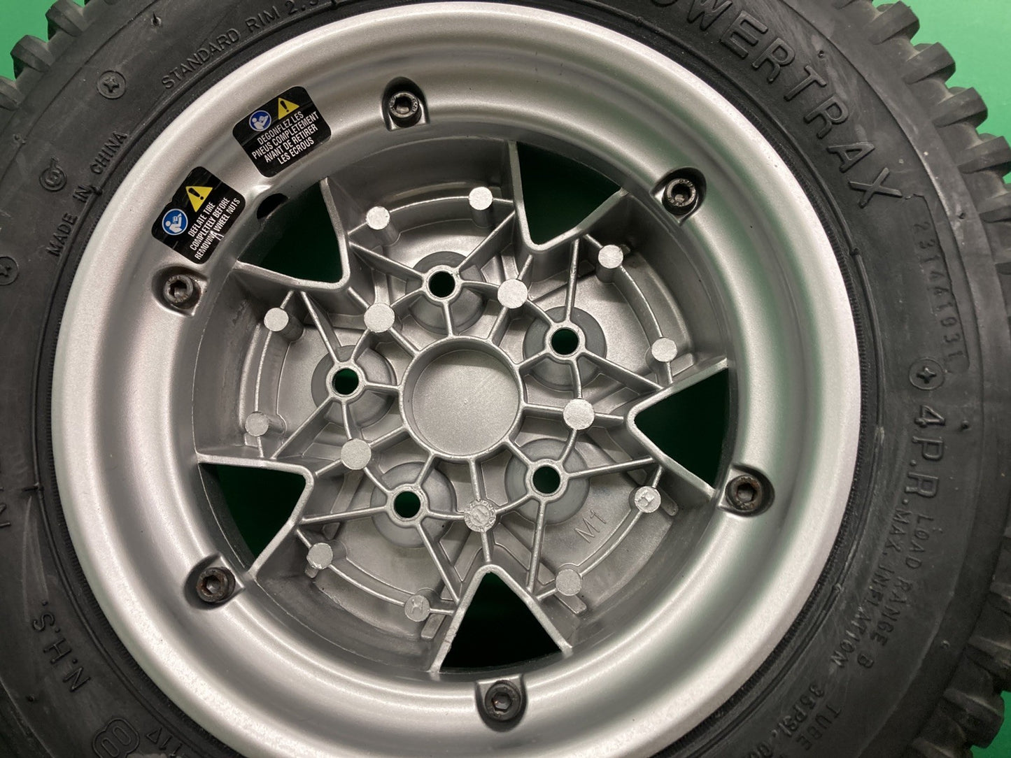 14"x3" Solid Drive Wheels for Jazzy 600 ES Power Wheelchair WHLASMB7120004 #K888