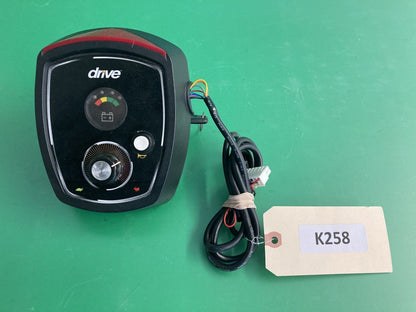 Dash Display / Top Console w/ Wiring for Drive Scout Mobility Scooters #K258