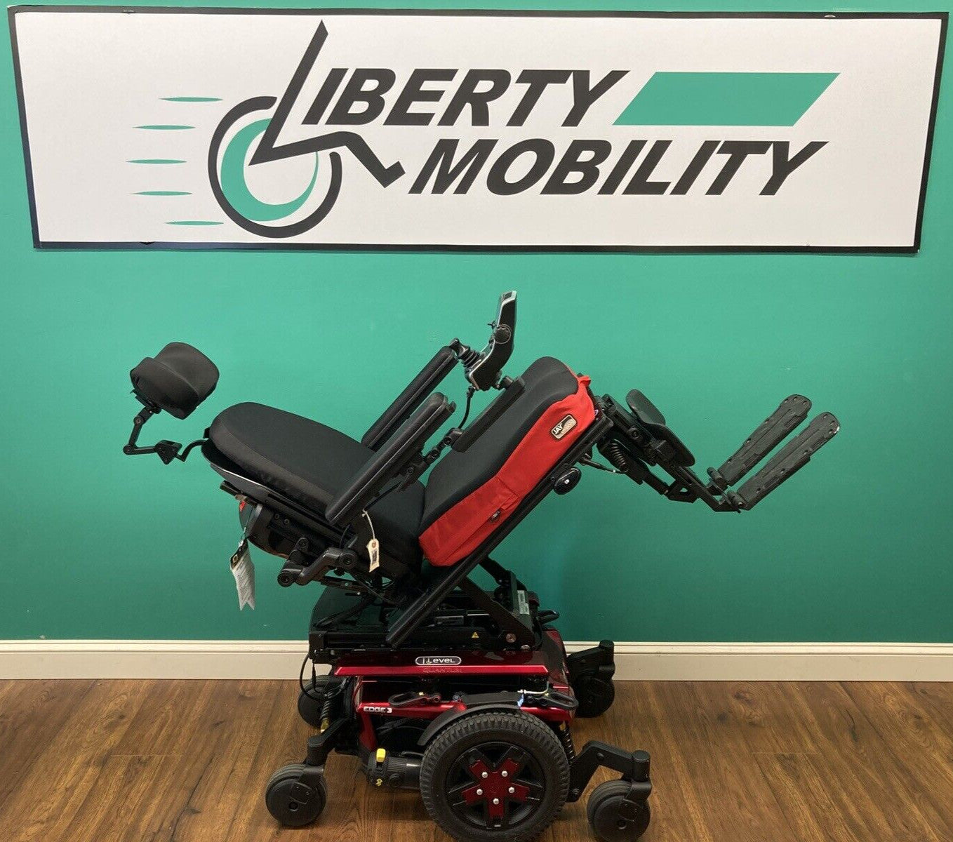 2022 Quantum EDGE 3 Wheelchair -Elevate, Tilt, Recline & Legs LIGHT KIT* #LM7599