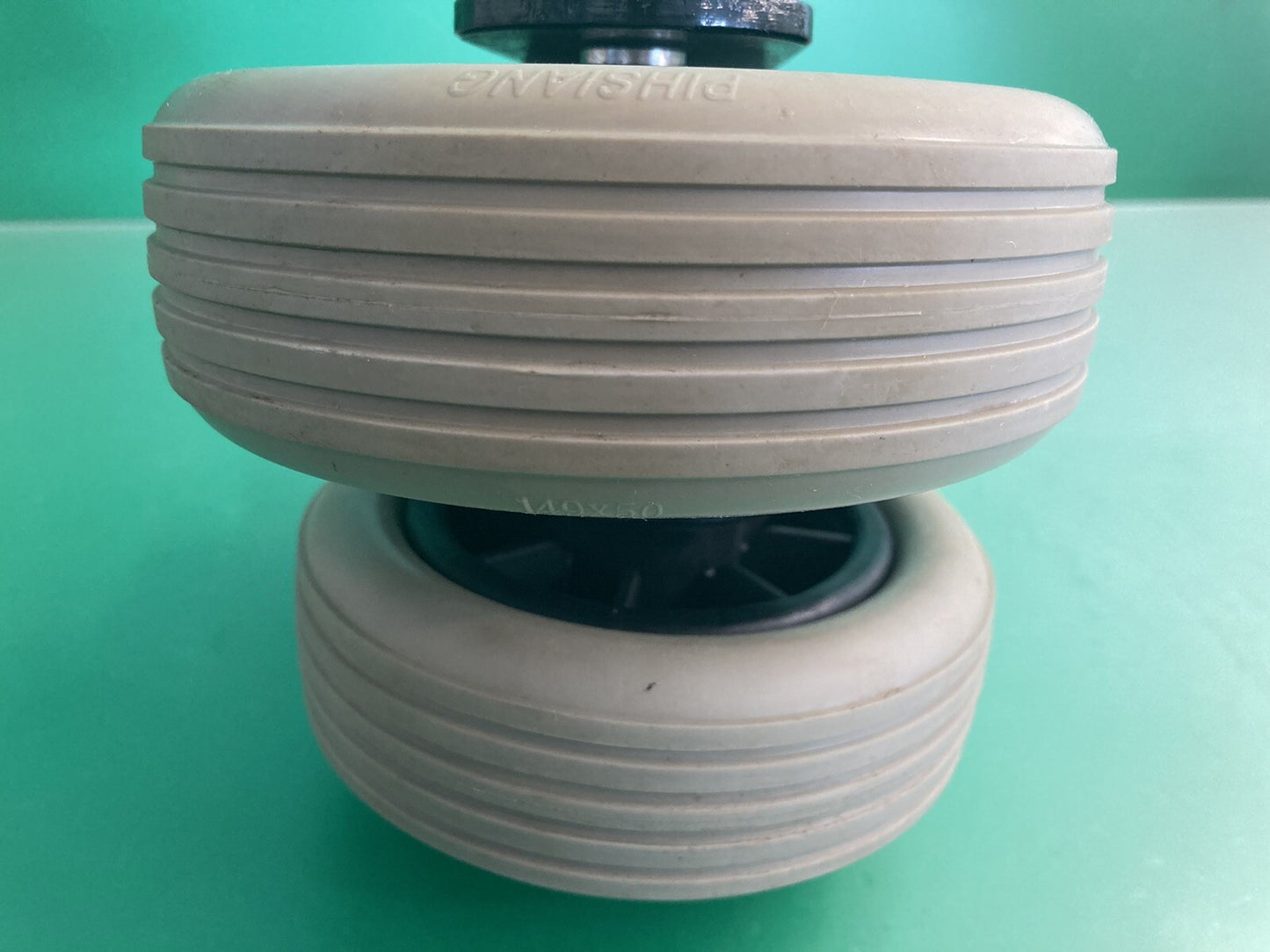 Front Caster Wheels w/ Forks for the Shoprider Streamer Power Wheelchair #J780