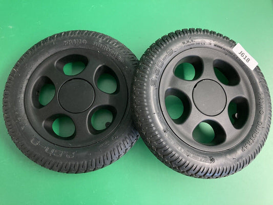 Drive Wheel Assembly for the Quickie Pulse 6 Power Wheelchair  ~Set of 2*  #J618