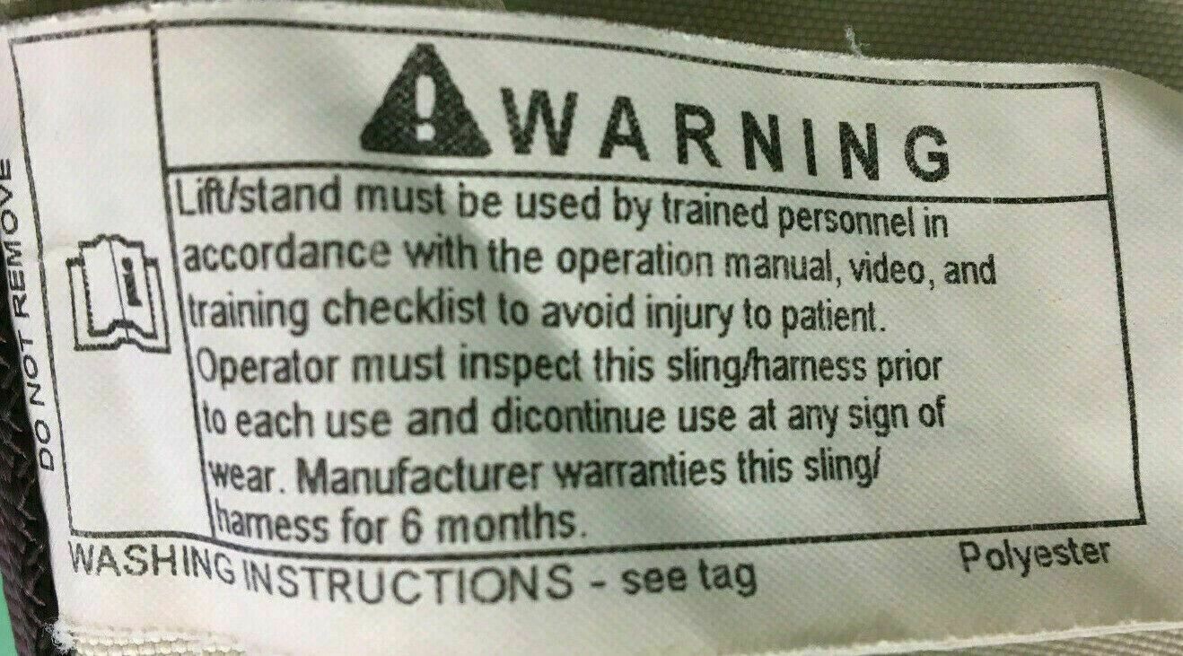 Deluxe Hoyer Patient Lift Sling, 1000 LB Rated (P/N:50312) Model: LARGE #E335