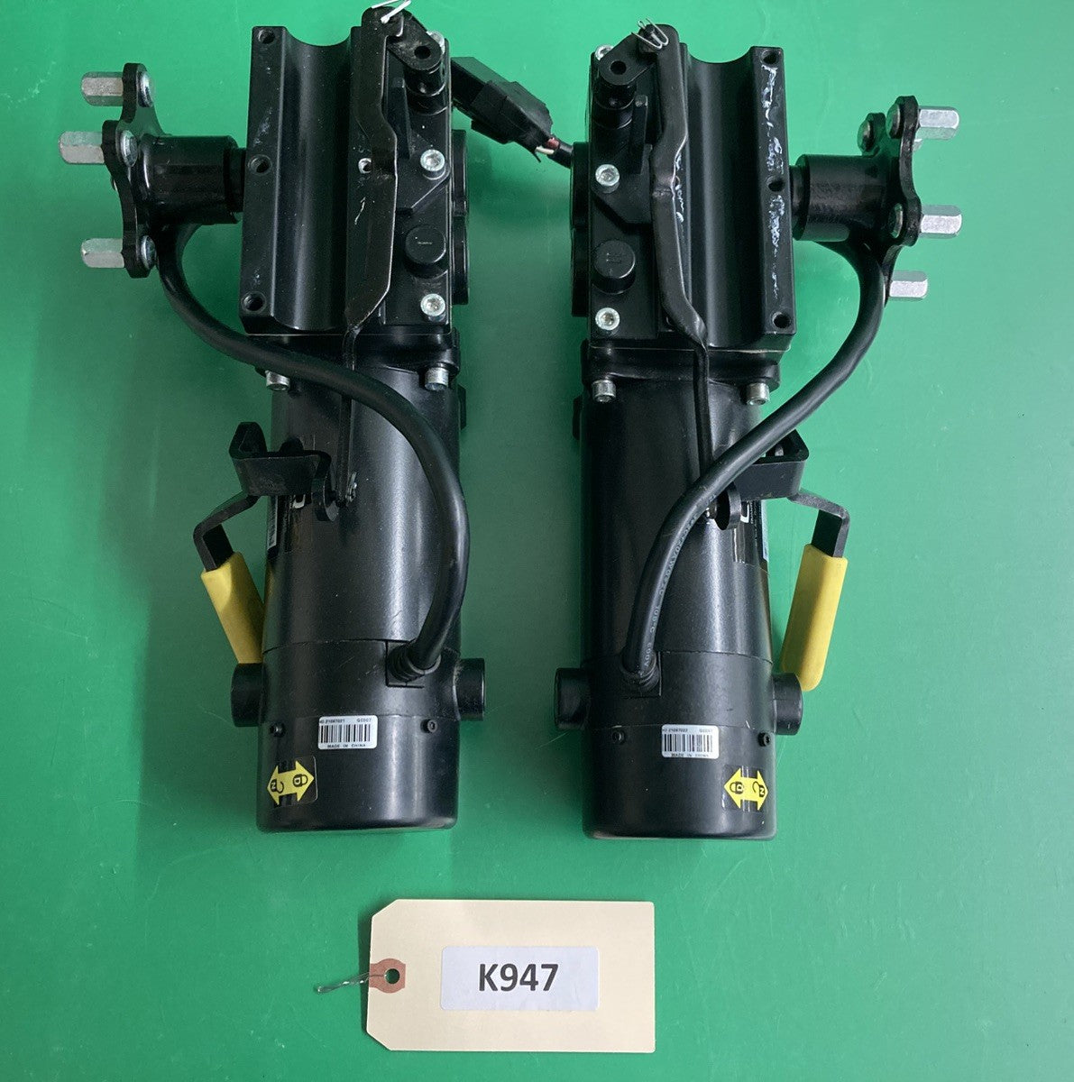 Motors for Pride Quantum J4 / J4 HD Wheelchair MOT1803826-01 MOT1803825-01 #K947