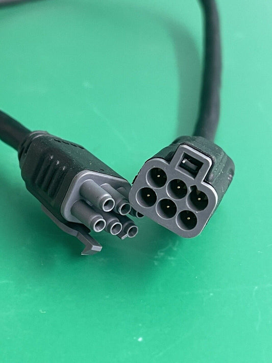 QLogic 3 MALE / FEMALE 19" Bus Extension Cable For Quantum Powerchairs #i066