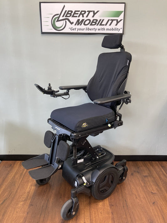 2021 Permobil F3 w/ Elevate, Tilt, Recline, Legs & 20° Anterior Tilt  #7630