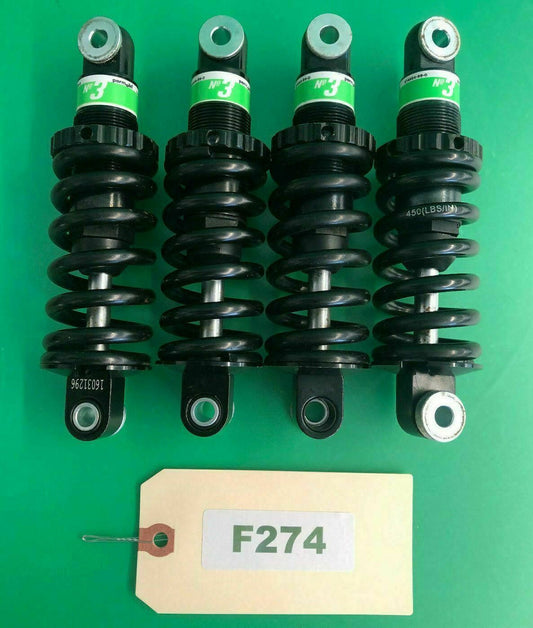Set of 4 Shock Absorbers, Suspension for Permobil F3 Power Wheelchair  #F274