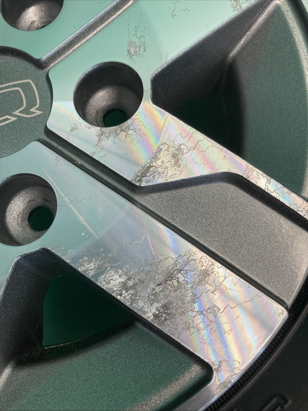 14"x3" Drive Wheels w/ Titanium Rim for Quantum Edge 2.0 Wheelchair #K555