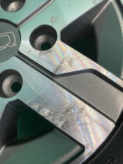 14"x3" Drive Wheels w/ Titanium Rim for Quantum Edge 2.0 Wheelchair #K555