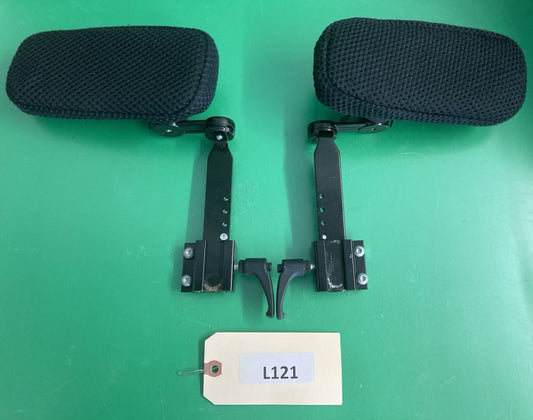 Permobil Lateral Pelvic / Thigh Supports for Power Wheelchair 8" x 4" #L121