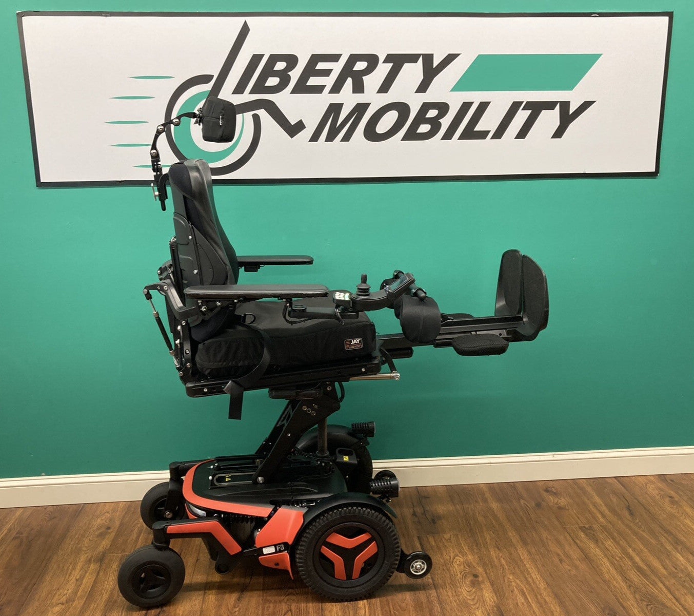 2022 Permobil F3 w/ Elevate, Tilt, Recline, Legs & 30° Anterior Tilt 51 Mi #7594