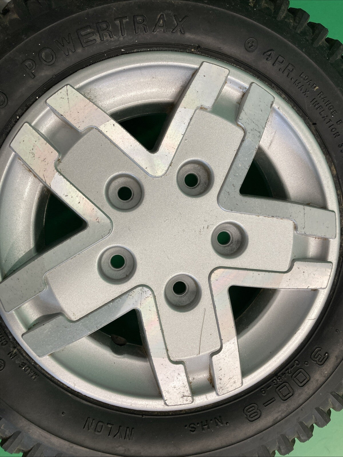 14"x3" Solid Drive Wheels for Jazzy 600 ES Power Wheelchair WHLASMB7120004 #K380