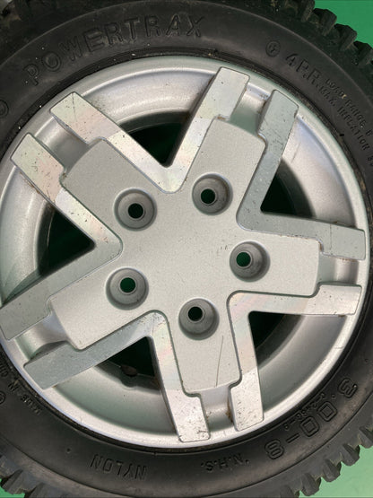 14"x3" Solid Drive Wheels for Jazzy 600 ES Power Wheelchair WHLASMB7120004 #K380