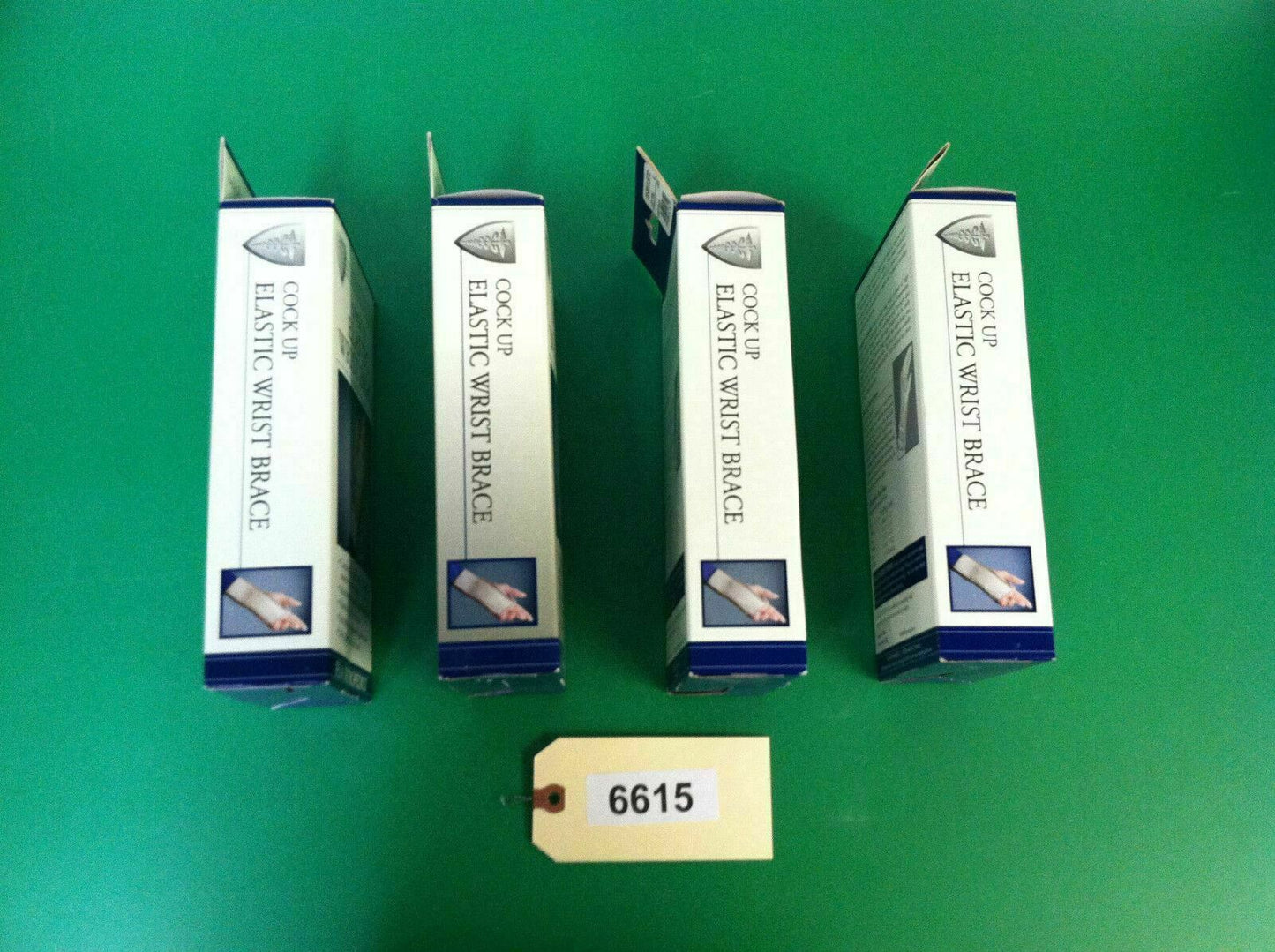 FLA Hospital Grade Cock Up Elastic Wrist Brace *SET OF 4* 2 XL's & 2 XS's #6615