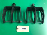 Rear Caster Forks for the Hoveround Teknique XHD Power Wheelchair #H322