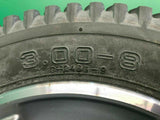 14"x3" Flat Free 5-Spoke Wheel Assembly Quantum Q600, Q600XL, Q6000Z,R4000 #F118