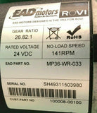 Left & Right Motors for Rovi X3 Power Wheelchair MP36-WL-034 /MP36-WR-033 #G215