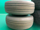 5"x1.75" Caster Wheels & 2.5"x7.5" Drive Wheels for Pride Jazzy Z-Chair #F089