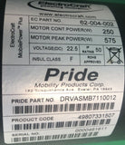 Motors for Pride Jazzy Elite HD & Elite 14 DRVASMB7110011 DRVASMB7110012 #H682