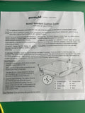 2021 Roho ISOFLO Air Cushion w/ Pump 17.75" X 20.25"X 4.25" (QS911C)  #i389
