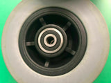 6"x2" Gray Rear Caster Wheel Assembly for the Jazzy & Quantum J6 #F411