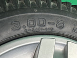 14"x3" Solid Drive Wheels for the Jazzy 600 ES Power Wheelchair WHL133556 #i406