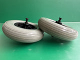 8" x 2" Rear Caster Wheels for Pride Jazzy & Jet Powerchairs ~Full Tread*  #i225