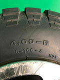 14"x4" Flat-Free Drive Wheels for Jazzy 1450 & Quantum 1450 WHLASMB7110036 #H202