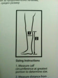Covidien T.E.D. Anti-Embolism Stockings (BLACK) Knee Length (Medium Long) #6884