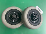 Set of 2 Caster Wheels for Invacare Pronto Sure Step Power Wheelchairs*  #i223
