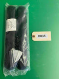NEW Set of 2 Invacare BLACK 14" Urethane Foam Arm Rest Pads for Wheelchair #E035