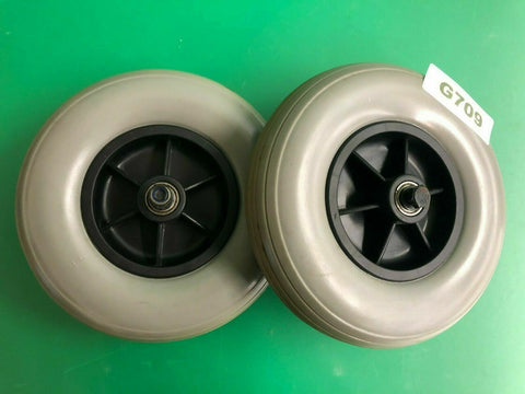 8" x 2" (200x50) Rear Caster Wheels for Jazzy,JET & TSS 450 Power Chairs #G709