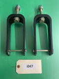 Set of 2 Fork & Stem Assembly for the Quickie S-636 Power Wheelchair  #i047