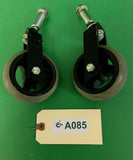 Anti-Tip Wheels & Forks for Quickie 646 Power Wheelchair  #A085
