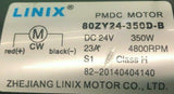 L & R Motors for Permobil M300 Powerchair 1826804 /1826805 80ZY24-350D-B #G517